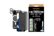 Mobil - Beskyttelsesglass - PanzerGlass 3-in-1 Privacy Protection Bundle iPhone 16 Pro Max - PANZERB1294+P2864+1284