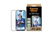 Mobil - Beskyttelsesglass - PanzerGlass Screen Protector Aluminum Frame iPhone 16 | Ultra-Wide Fit - PANZER2849