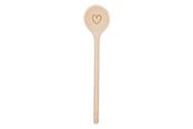 Treleker - Goki Wooden Ladle Heart 20cm - 51487