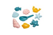 Utendørsleker - Ecoiffier Shell Sand Molds with Shovel 9 pcs. - 304