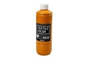 Kreative leker - Creativ Company Textile Color Paint - Mustard 500ml - 34174