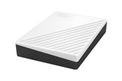 Hard drive - External - WD My Passport - Ekstern Harddisk - 6TB - Hvit - WDBR9S0060BWT-WESN