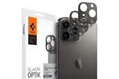 Mobil - Beskyttelsesglass - Spigen tR Optik 2 Pack - graphite - iPhone 13 Pro/13 Pro Max - AGL04035