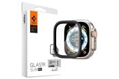 Smartklokke - Tilbehør - Spigen Glass tR Slim Pro 1 Pack - black - Apple Watch Ultra 2/Ultra 49mm - AGL06163