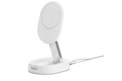 Mobil - Adaptere og ladere - Belkin BoostCharge Pro wireless charging stand - magnetic convertible with Qi2 - 15 Watt - WIA008BTWH