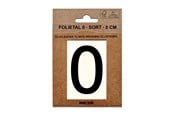 Postkasser - MEFA Foil number 0 Black - A13110