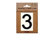 Postkasser - MEFA Foil number 3 Black - A13113