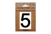 Postkasser - MEFA Foil number 5 Black - A13115