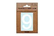 Postkasser - MEFA Foil number 9 White - A13339