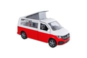 Leketøysbil - Kids Globe VW Transporter Camper Die-Cast Pull Back 13.5cm - 520362