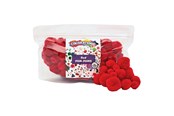 Arts & Crafts - Tilbehør - Colorations - Pom Poms Red 100pcs. - CHPOMRE