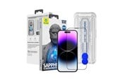 Mobil - Beskyttelsesglass - Blueo Sapphire Screen Protector With Applicator - iPhone 14/13/13 Pro - BSSP-I1313PRO14