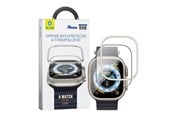 Smartklokke - Tilbehør - Blueo Sapphire And Titanium Alloy Tempered Glass Protector Kit - Apple Watch Ultra2/Ultra 49mm - BSTP-AWULTRA49