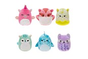 Dukker, Bamser & Utstyr - Jazwares Squishville - 6 pack S7 - Cute and Colourful Squad - 0191726877011