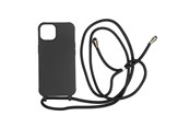 Mobil - Deksel og etui - Mobile Origin Lanyard Case - black - iPhone 14 - LYC-S-BLK-14