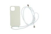 Mobil - Deksel og etui - Mobile Origin Lanyard Case - light grey - iPhone 14 - LYC-S-LGR-14