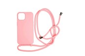 Mobil - Deksel og etui - Mobile Origin Lanyard Case - pink - iPhone 15 - LYC-S-PNK-15