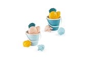 Utendørsleker - Ecoiffier Bucket Set with Shellfish Sand Molds 6 pcs. - 309