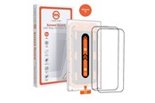 Mobil - Beskyttelsesglass - Mobile Origin Orange Screen Guard iPhone 15 with easy applicator - 2 pack - SGA-F-i15-2pk