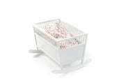 Dukker, Bamser & Utstyr - Smallstuff - Cradle Rosaline - White - 51002-02