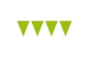 Leketøy - Folat BV Lime green bunting 10mtr. - 22616