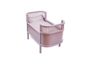 Dukker, Bamser & Utstyr - Smallstuff Doll Bed - Powder - 51000-12