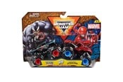 Leketøysbil - Monster Jam 1:64 Marvel 2 Pk Spider Man:Venom - 6071942