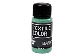 Kreative leker - Creativ Company Textile Color Semi-opaque Textile Paint - Sea Green 50ml - 34188