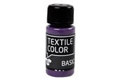 Kreative leker - Creativ Company Textile Color Semi-opaque Textile Paint - Lavender 50ml - 34190