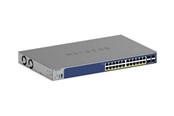 Switch/splitter - Netgear Smart - switch - 24 ports - smart - rack-mountable - GS728TXP-300EUS