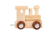 Treleker - Small Foot - Wooden Letter Train Locomotive - 7486