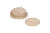 Arts & Crafts - Tilbehør - Playwood Decorate your own Wooden Coasters 6pcs. - SL094B