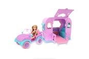 Dukker, Bamser & Utstyr - Zuru Sparkle Girlz - Doll w. Jeep And Caravan (100176) - 100176