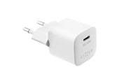 Mobil - Adaptere og ladere - FIXED Fast Mini Home Charger 20W USB-C PD White - FIXC20M-C-WH