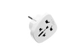 Mobil - Adaptere og ladere - FIXED Travel Adapter Schuko EU/World White - FIXCT-EU