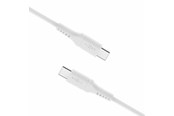 USB - FIXED LIQUID Silicone cable 60W USB-C/C 2m White - FIXDLS-CC2-WH