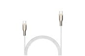 USB - FIXED METAL series 100W USB-C/C braided cable 2m White - FIXDB-CC2-WH