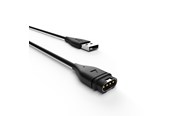 Smartklokke - Tilbehør - FIXED USB-A Charging Cable for Garmin Smartwatch Black - FIXDW-796