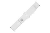 Smartklokke - Tilbehør - FIXED Silicone Strap Smartwatch Universal 20 mm White - FIXSST2-20MM-WH