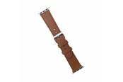 Smartklokke - Tilbehør - FIXED Leather Strap for Apple Watch 42/44/45/49mm Brown - FIXLST-434-BRW