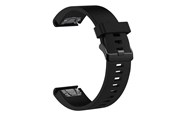 Smartklokke - Tilbehør - FIXED Silicone Strap for Garmin QuickFit 20 mm Black - FIXSST-QF20MM-BK