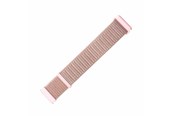 Smartklokke - Tilbehør - FIXED Nylon Strap for Smartwatch Universal 20mm RoseGold - FIXNST-20MM-ROGD