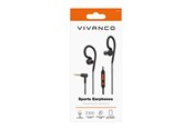 Hodetelefoner - Vivanco Sport Ipx5 Rough Ear-band Headset Black - 4008928617771