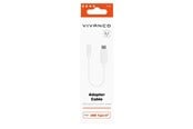 Diverse kabel - Vivanco Audioadapter USB-C to 3.5mm female 10cm White - 4008928617641