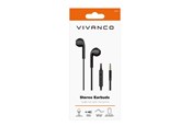 Hodetelefoner - Vivanco Smart Pro In-Ear Plugin Eggshape Headset Black - 4008928617405