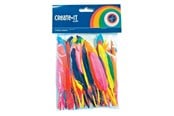 Arts & Crafts - Tilbehør - Haza Witbaard Colored Feathers 100pcs. - 192322