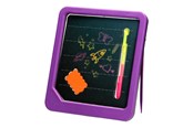 Kreative leker - Toi-Toys Neon Glow Drawing Board with Pen and Sponge - 48059A