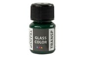 Kreative leker - Creativ Company Glass Color Transparent Paint - Brilliant Green 30ml - 31677