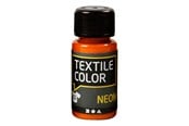 Kreative leker - Creativ Company Textile Color Opaque Textile Paint - Neon Orange 50ml - 342130