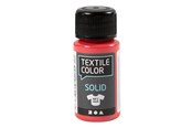 Kreative leker - Creativ Company Textile Color Opaque Textile Paint - Red 50ml - 34216